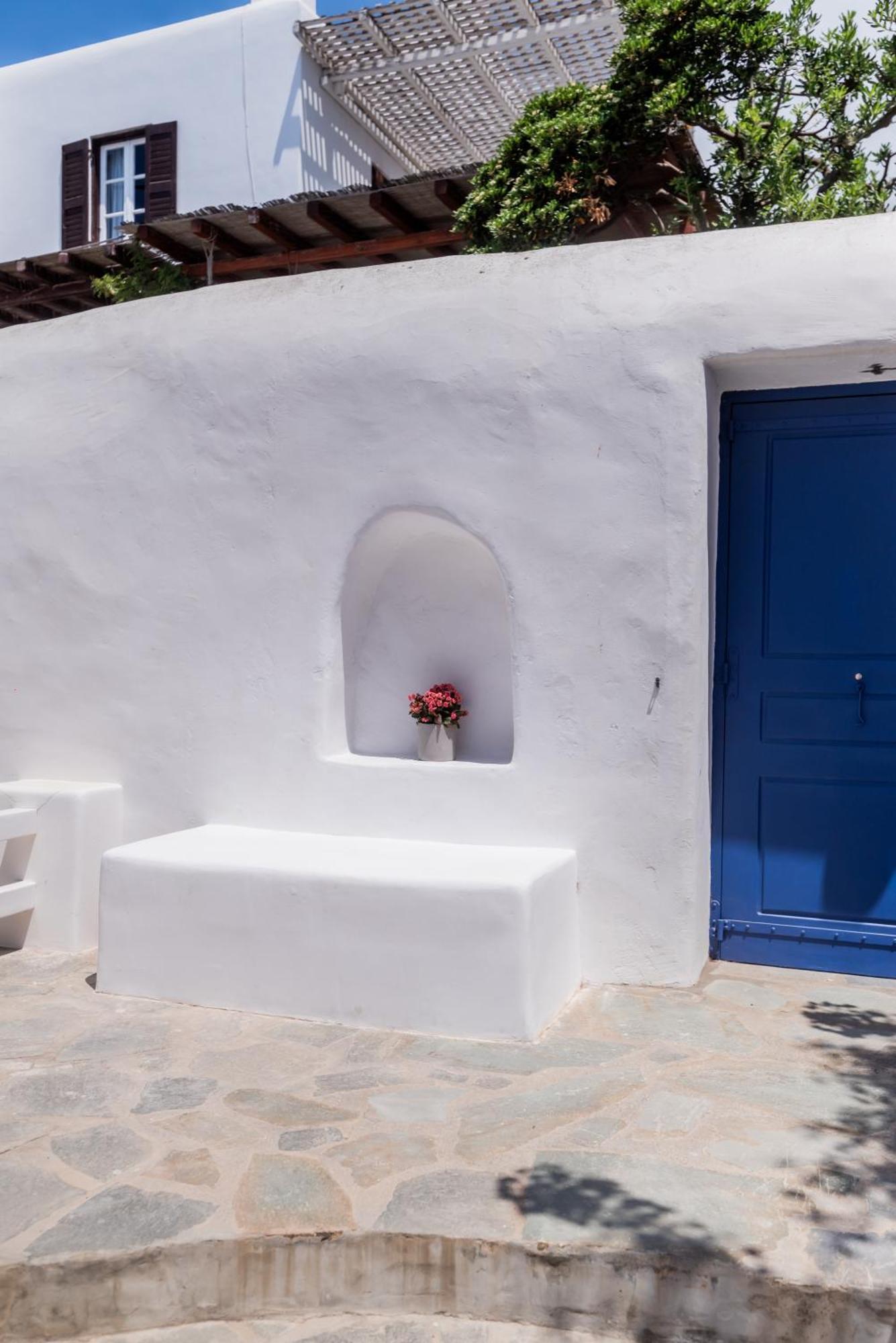 Olive Tree Mykonos Town Semi-Basement Apartment Luaran gambar